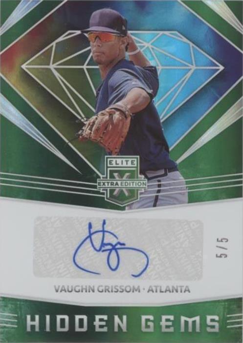 2020 Panini Elite Extra Edition - Vaughn Grissom #HG-VG