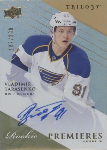 2013-14 Upper Deck Trilogy - Vladimir Tarasenko #105