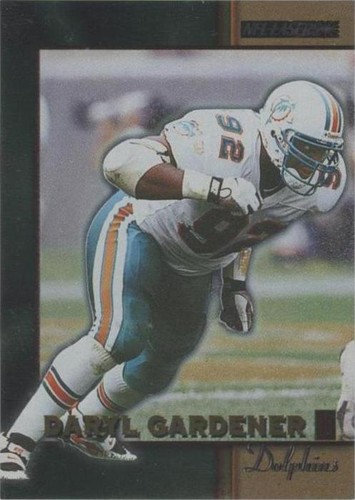1996 Score Board NFL Lasers Daryl Gardener #88