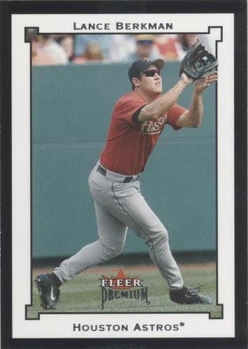 2002 Fleer Premium - Lance Berkman #68
