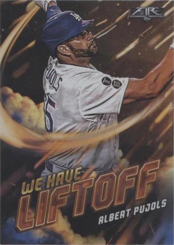 2021 Topps Fire - Albert Pujols #WHL-16