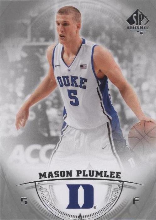 2013-14 SP Authentic - Mason Plumlee #34