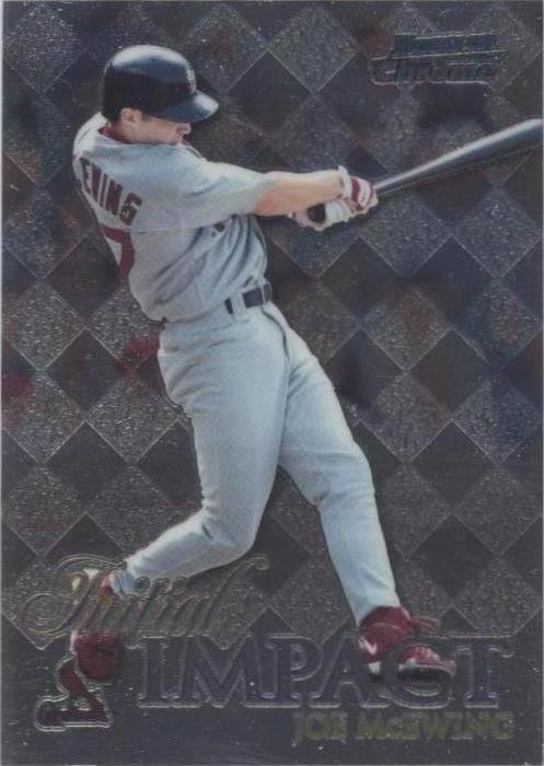 1999 Bowman Chrome - Joe McEwing #I10