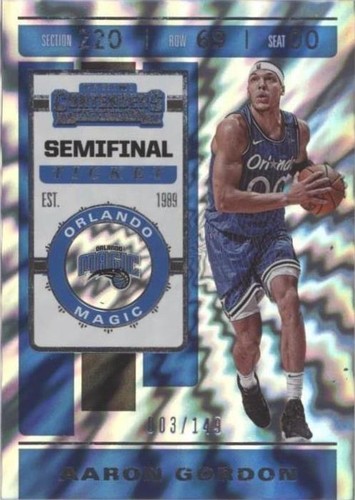 2019-20 Panini Contenders - Aaron Gordon #2