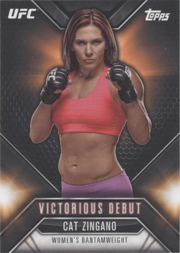 2015 Topps UFC Chronicles - Cat Zingano #VD-21
