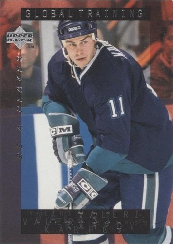 1995-96 Upper Deck Be a Player - Valeri Karpov #205