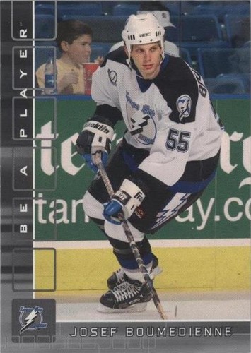 2001-02 In the Game Be A Player Memorabilia - Josef Boumedienne #346