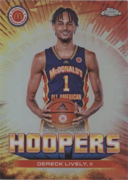 2022 Topps Chrome McDonald's All American - Dereck Lively #HS-3