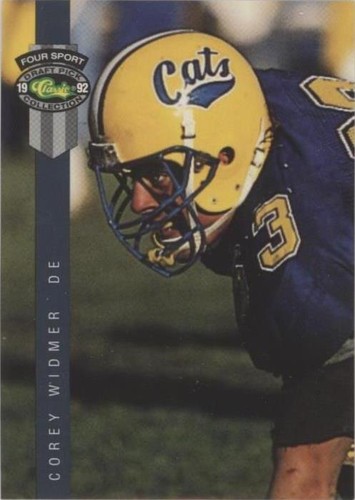 1992 Classic Four Sport Draft Pick Collection Corey Widmer #135