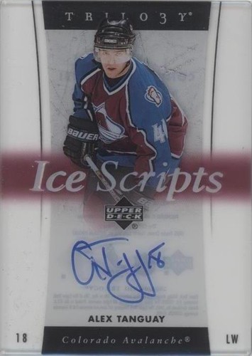 2005-06 Upper Deck Trilogy - Alex Tanguay #IS-AT