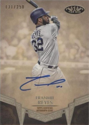 2019 Topps Tier One - Franmil Reyes #BA-FR