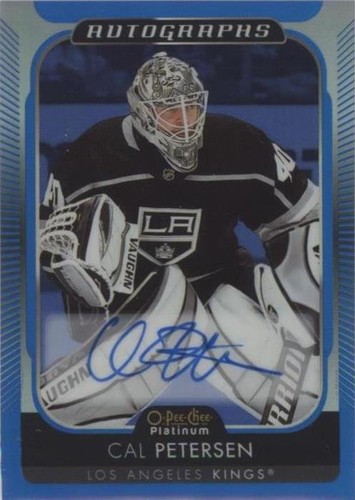 2021-22 O-Pee-Chee Platinum - Cal Petersen #BA-CP