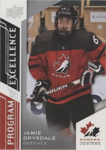 2020-21 Upper Deck Team Canada Juniors - Jamie Drysdale #106