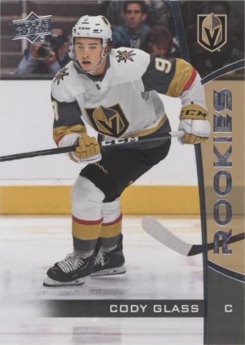 2019-20 Upper Deck Rookie Box Set - Cody Glass #19