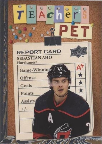 2023-24 Upper Deck Series 1 - Sebastian Aho #TP-9