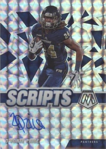 2022 Panini Mosaic Draft Picks D'Vonte Price #SM-DVP