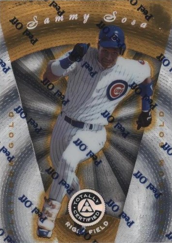 1997 Pinnacle Totally Certified - Sammy Sosa #35