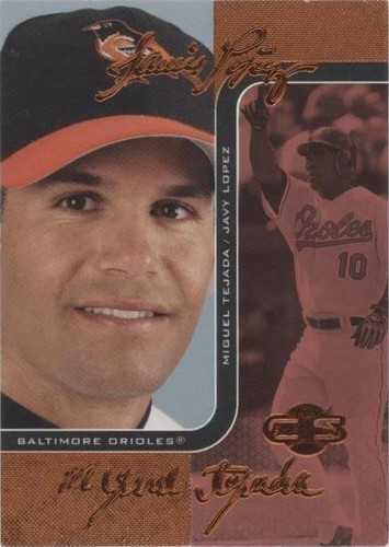 2006 Topps Co-Signers - Javy Lopez Miguel Tejada #92-A