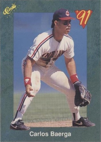 1991 Classic Update Green Travel Edition - Carlos Baerga #T22