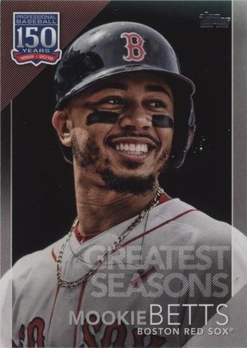 2019 Topps - Mookie Betts #150-109