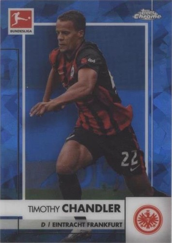2020-21 Topps Chrome Bundesliga Sapphire Edition Timothy Chandler #35