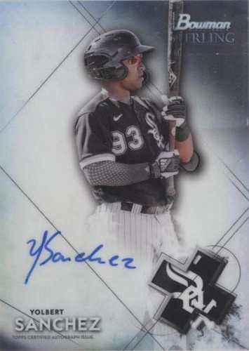 2021 Bowman Sterling - Yolbert Sanchez #BSPA-YSA