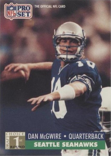 1991 Pro Set Dan McGwire #745