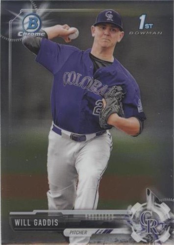 2017 Bowman Draft - Will Gaddis #BDC-104