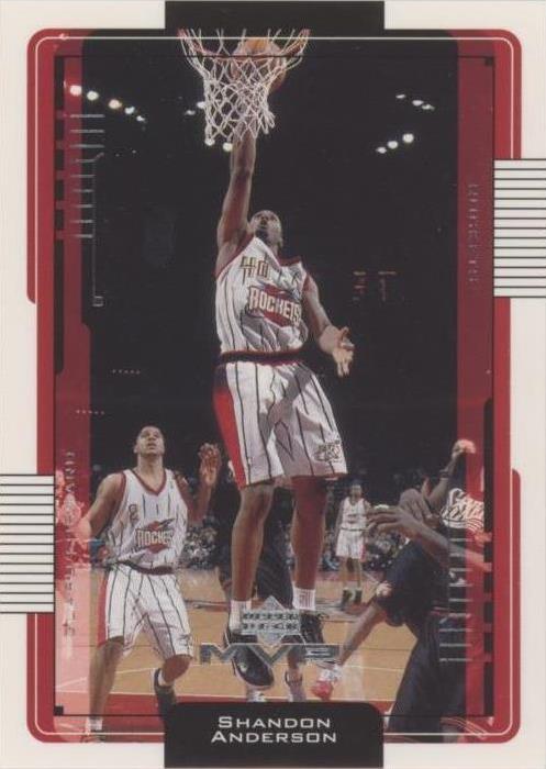 2001-02 Upper Deck MVP - Shandon Anderson #61