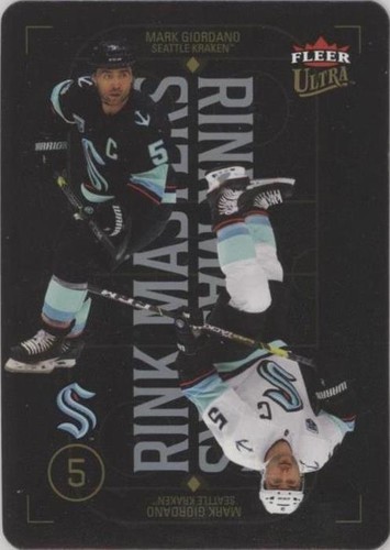 2021-22 Upper Deck Fleer Ultra - Mark Giordano #22 RM