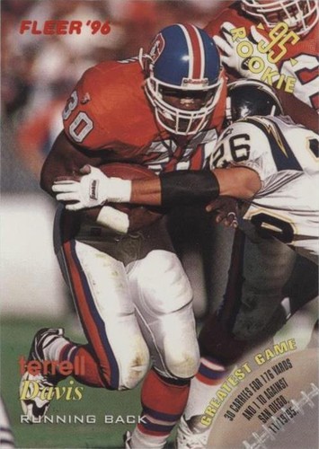 1996 Fleer Shell FACT Terrell Davis #42