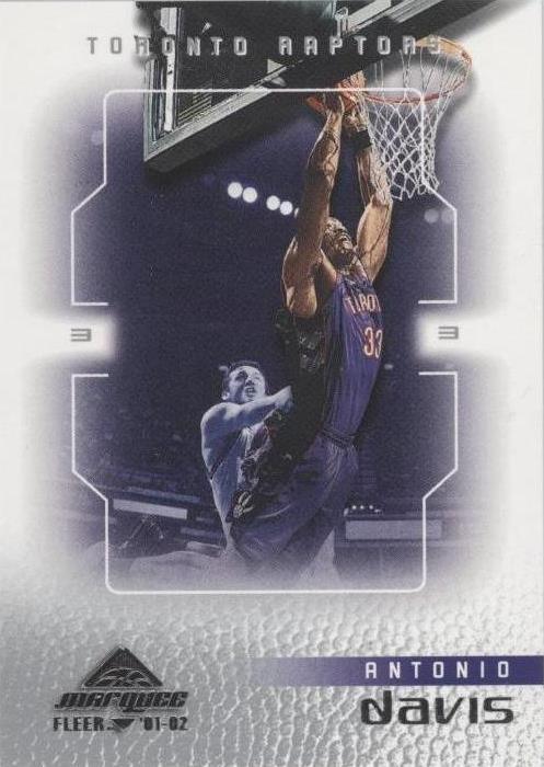 2001-02 Fleer Marquee - Antonio Davis #43