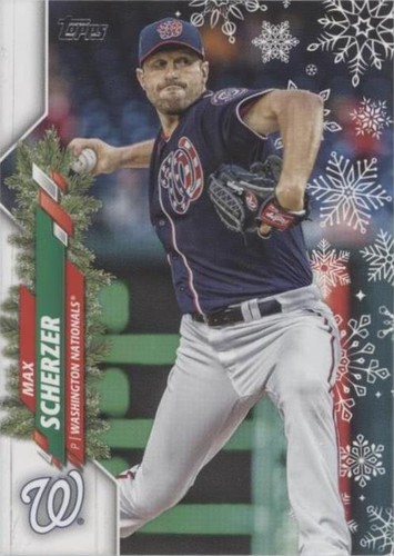 2020 Topps Holiday - Max Scherzer #HW37