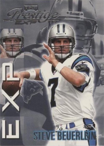 1999 Playoff Prestige EXP Steve Beuerlein #EX182