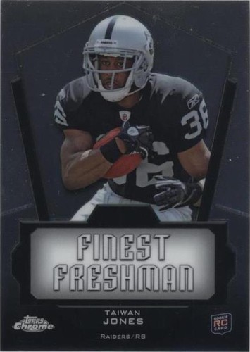 2011 Topps Chrome Taiwan Jones #FF-TJ