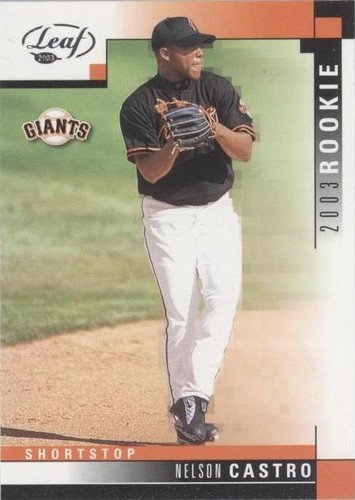 2003 Leaf - Nelson Castro #296