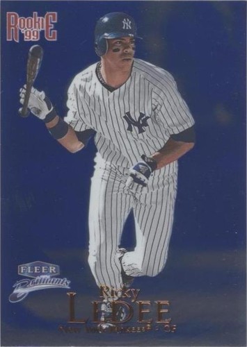 1999 Fleer Brilliants - Ricky Ledee #158B