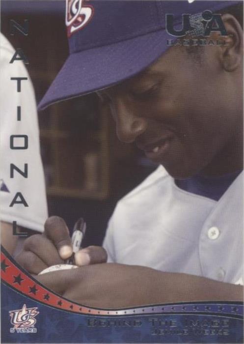 2007 USA Baseball - Jemile Weeks #25