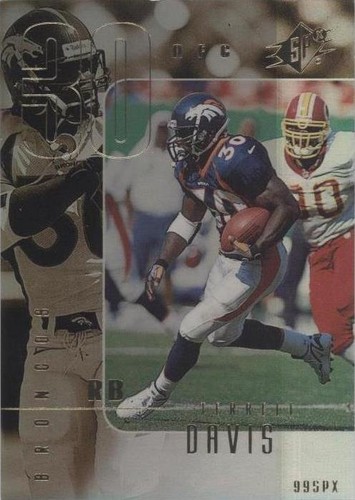 1999 SPx Terrell Davis #28