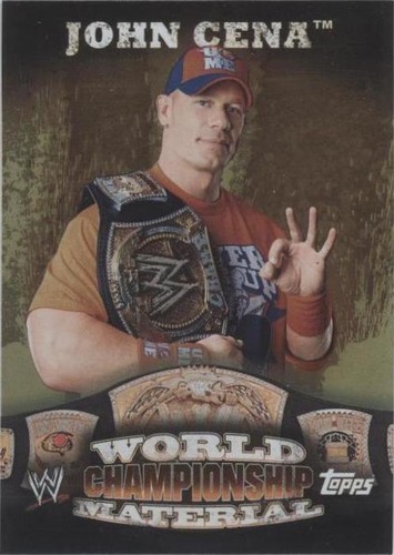 2010 Topps WWE - John Cena #W1