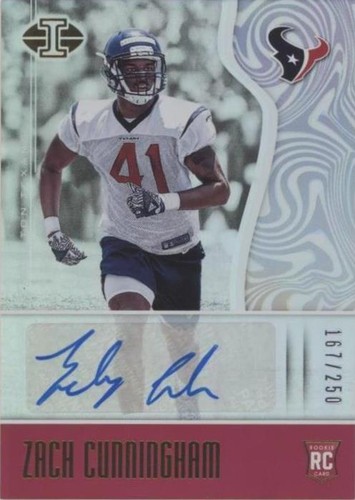 2017 Panini Illusions Zach Cunningham #168