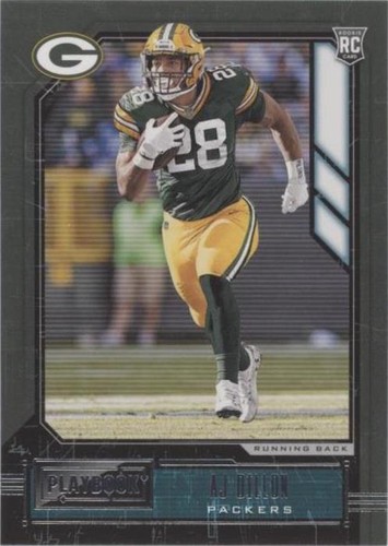 2020 Panini Playbook A. J. Dillon #125