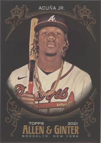 2019 Topps Allen & Ginter X【R Acuna Jr.】 2019 Topps Allen & Ginter Base Set #25 Ronald Acuna Jr