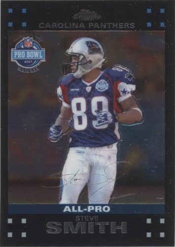 2007 Topps Chrome Steve Smith #TC158