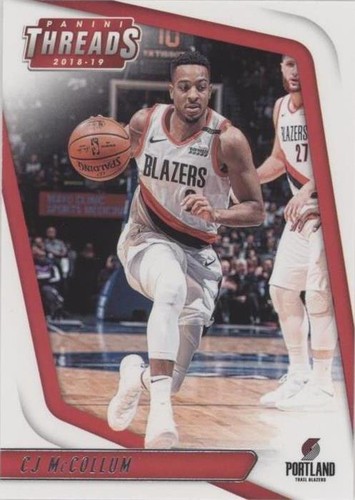 2018-19 Panini Threads - C.J. McCollum #93
