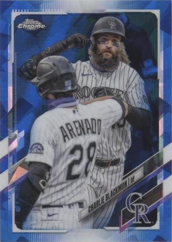 2021 Topps Chrome Sapphire Edition - Charlie Blackmon #68