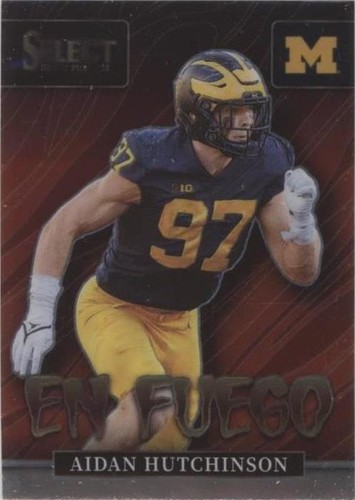 2022 Panini Select Draft Picks Aidan Hutchinson #EN-AH
