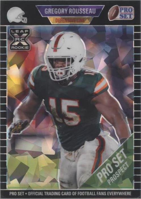 2021 Leaf Pro Set Metal Greg Rousseau #28