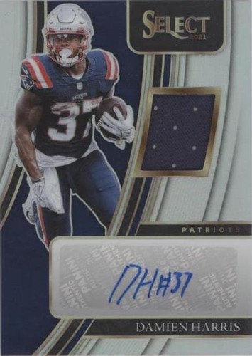 2021 Panini Select Damien Harris #SMP-DHA