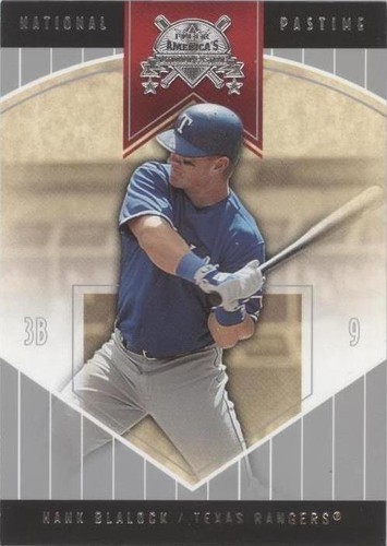 2004 Fleer National Pastime - Hank Blalock #44